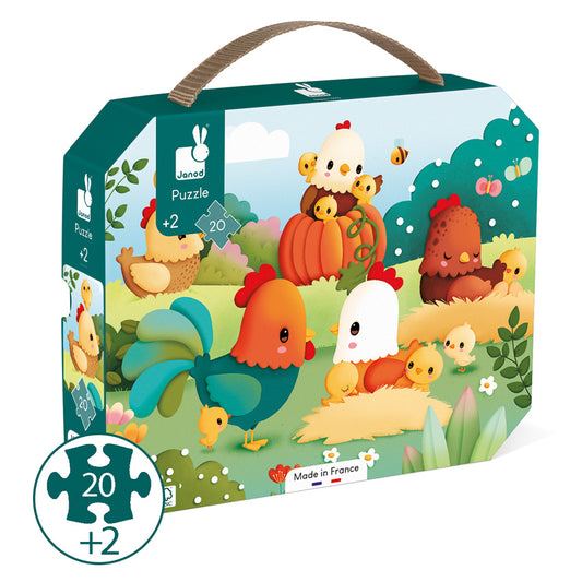 Janod - Farmyard Puzzle
