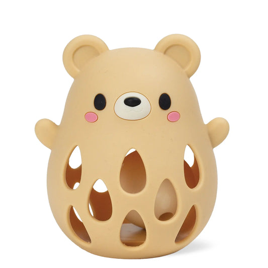 Silicone rattle - Bear