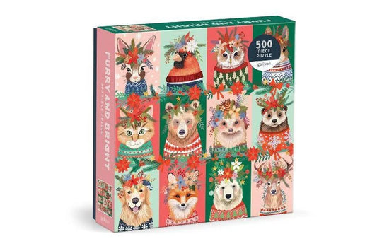 Furry and bright puzzle 500pc