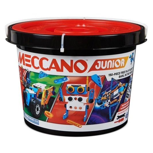 Meccano Builders 151 pieces Free-play bucket