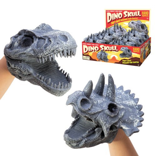 dino skull hand puppet