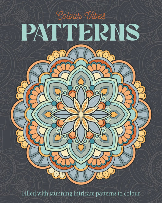 Colour vibes - Adult colouring book