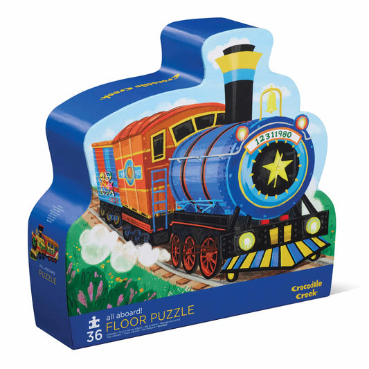 classic floor puzzle 36pce all aboard