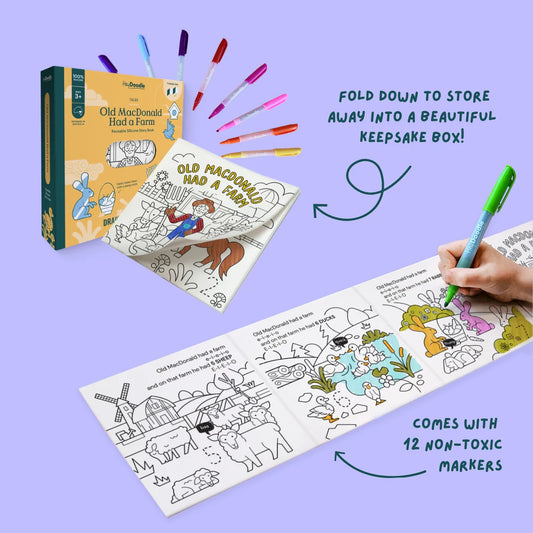 Hey doodle reusable book