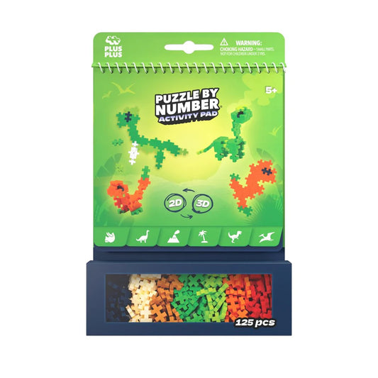 Plus plus activity pad - Dinosaurs