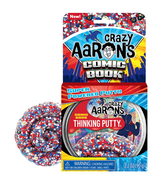 Crazy Aarons thinking putty - comic book