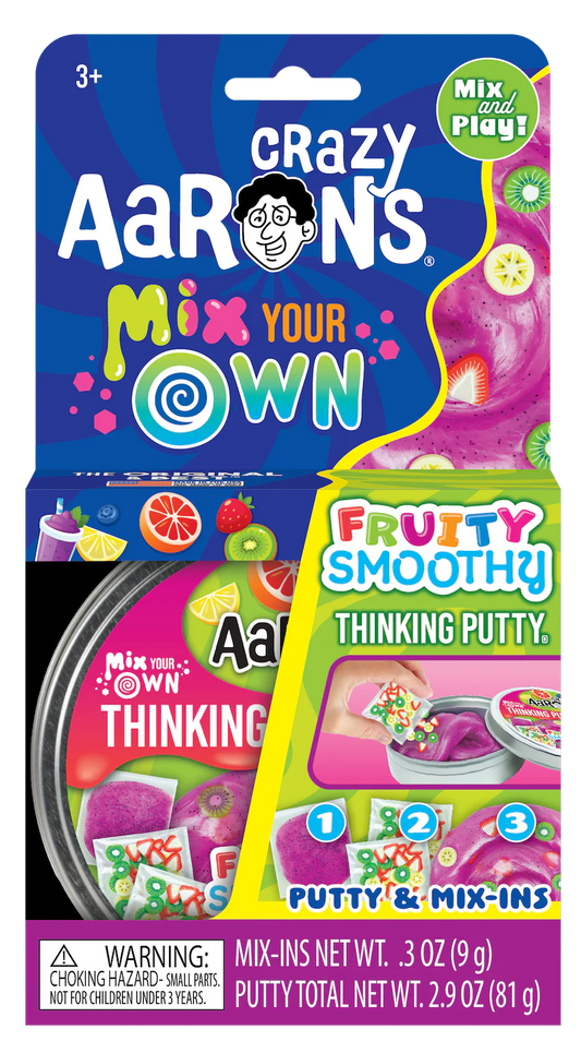 Crazy Aarons thinking putty - mix your own fruit smoothy