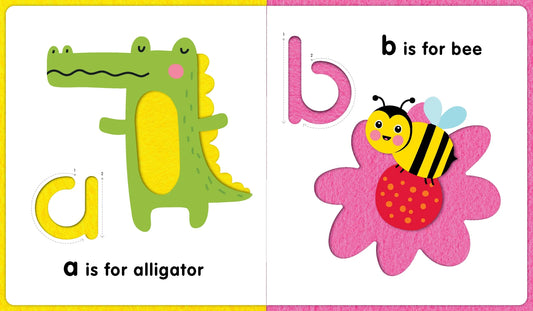 Chunky felt book - ABC