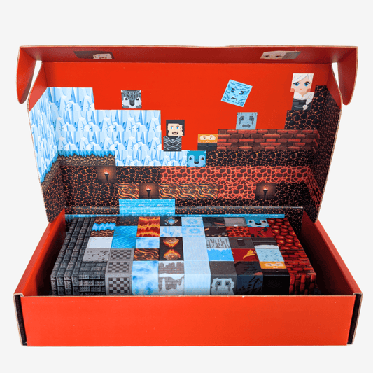 Miniblox - Ice and fire 100pce set