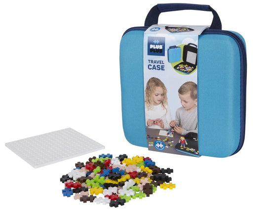 Plus plus travel case blue - 100pc