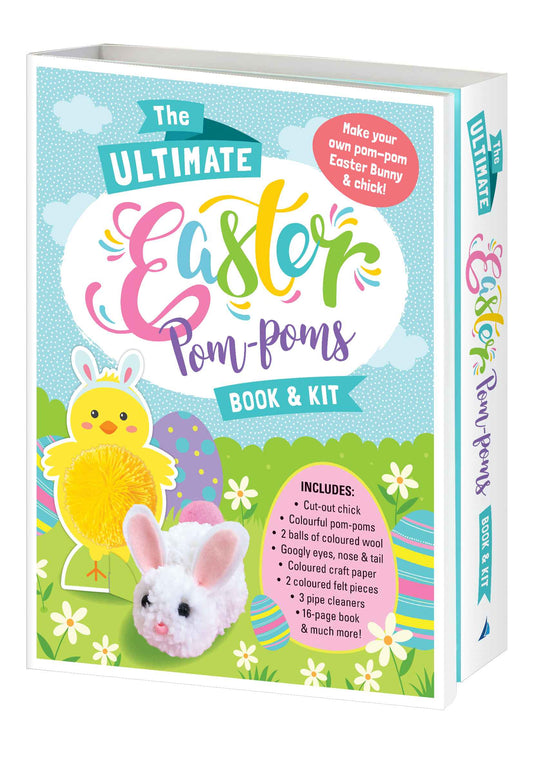 easter pom-pom book & kit