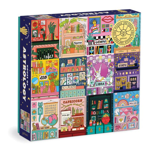 House of astrology foil puzzle 500pc