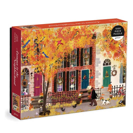 Joy Laforme Autumn in the Neighborhood - 1,000 piece puzzle