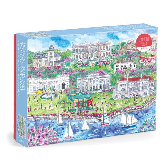 Newport Mansions - 1,000 piece puzzle by Michael Storrings