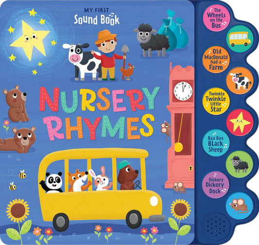 10 Button Sound Book - Nursery Rhymes