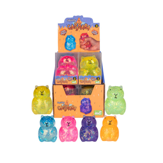 Squishy glitter capybara