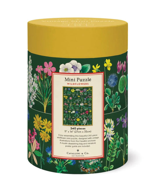 Vintage mini puzzle - Wildflowers 240 pce