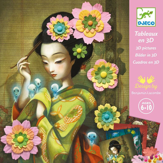 Djeco - 3D Florals & wreaths