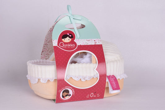 Tikiri - Grace baby doll in carry cot