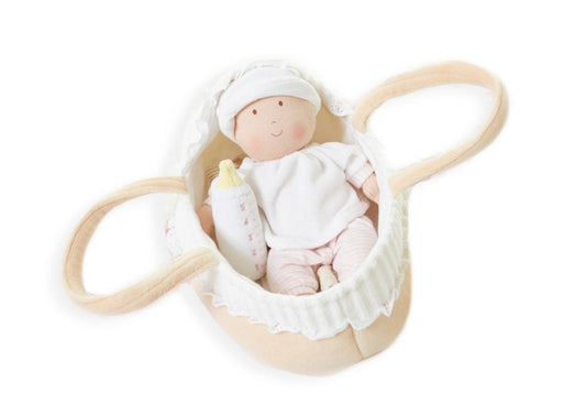 Tikiri - Grace baby doll in carry cot