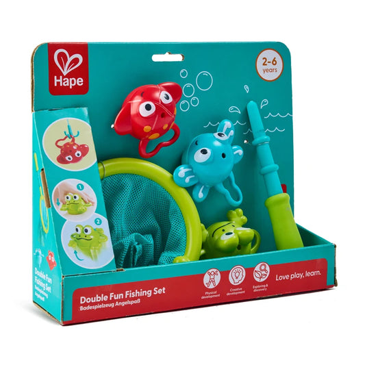 Hape - Double Fun Fishing Set