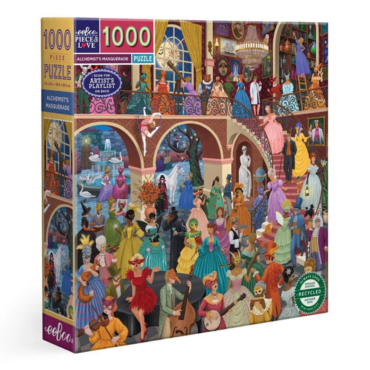 eeBoo 1,000 Pc Puzzle - Alchemists Masquerade