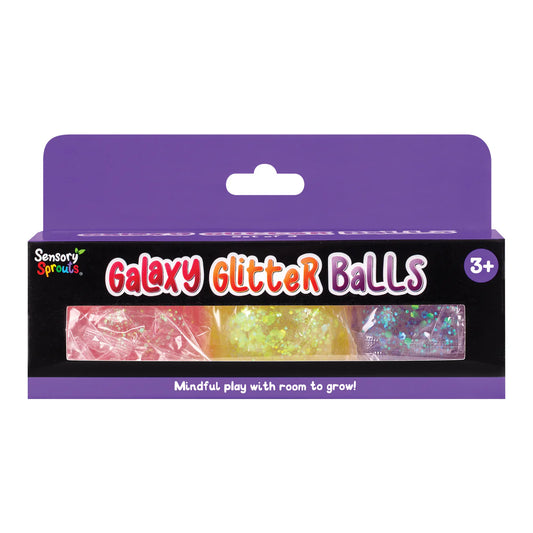 Galaxy glitter balls