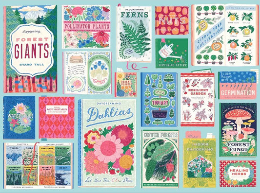 Botanist bookshelf puzzle 1000pc