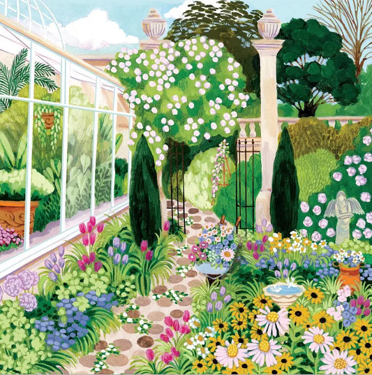 Evergreen garden puzzle 500pc