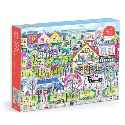 Michael Storrings Book Town 1000pc puzzle