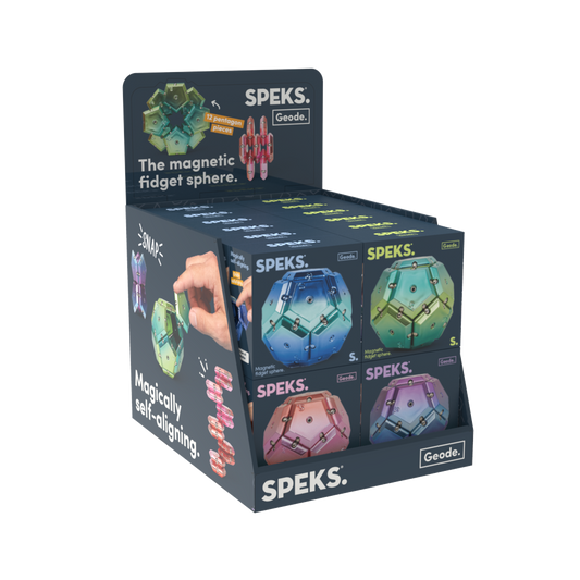 SPEKS - Geode Chrome *WARNING: magnetic + choking hazard* 14 yrs+