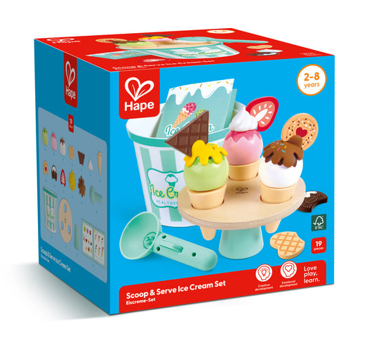 Scoop & serve ice cream set