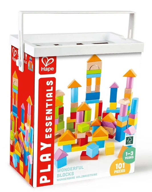 Hape - wonderful blocks 101pc