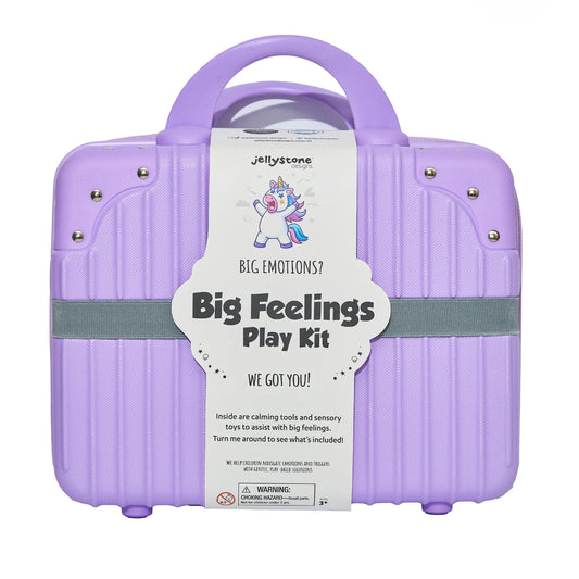Jellystone - Big Feelings Play Kit - Unicorn with Suitcase **click and collect only**