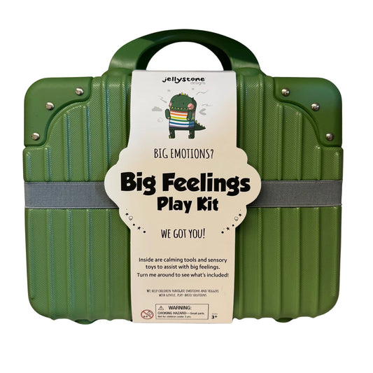 Jellystone - Big Feelings Play Kit - Dino with Suitcase **click and collect only**