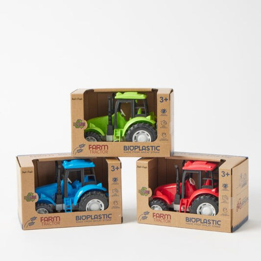 Bioplastic Farm Tractor - 3 Assorted Colours