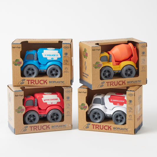 Bioplastic Utility trucks Small - Assorted designs