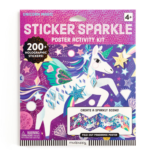 Sticker sparkle poster kit