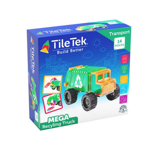Tile Tek 14 Piece Mega Recycling Truck