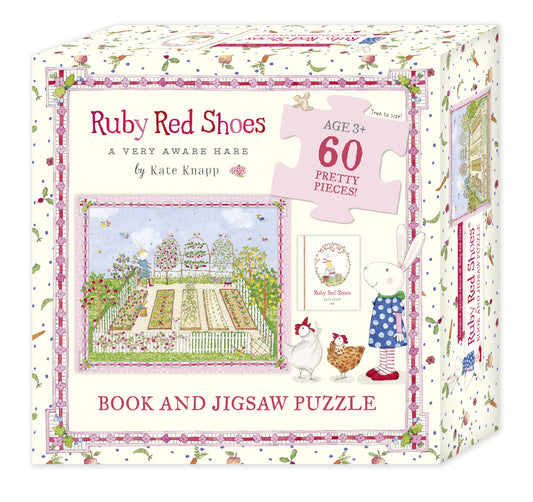 ruby red shoes book and puzzle