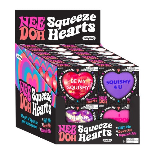 Nee Doh Squeeze Hearts