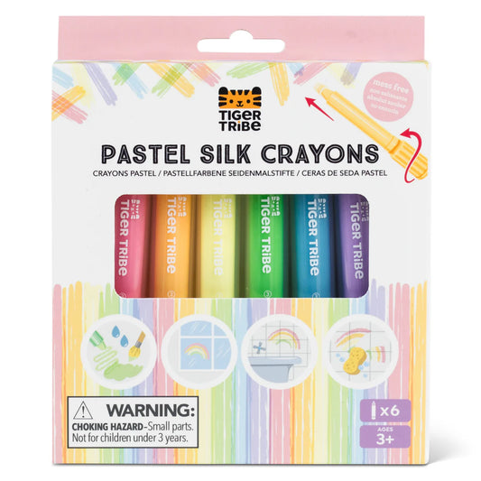 Pastel silk crayons
