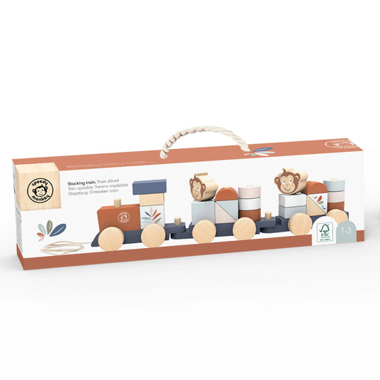 stacking train - speedy monkey