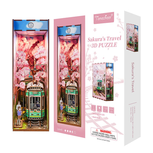 Tonecheers - Sakura's travel 3D puzzle