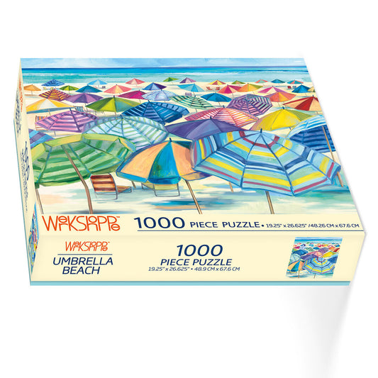 Umbrella beach 1000 pc puzzle