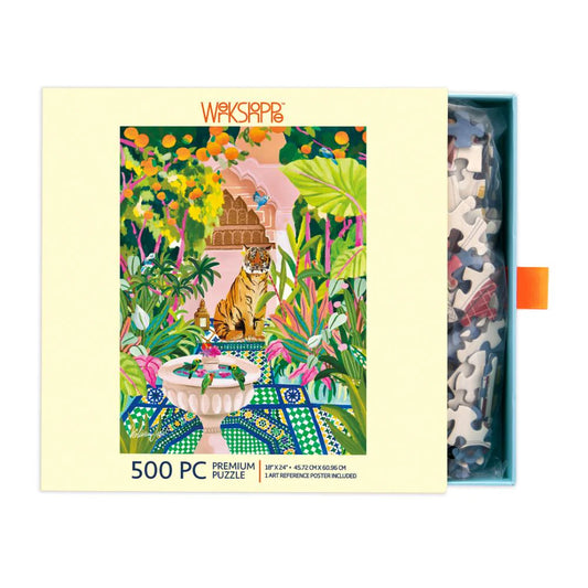 Werkshoppe 500pc premium puzzle - Peaceful Oasis