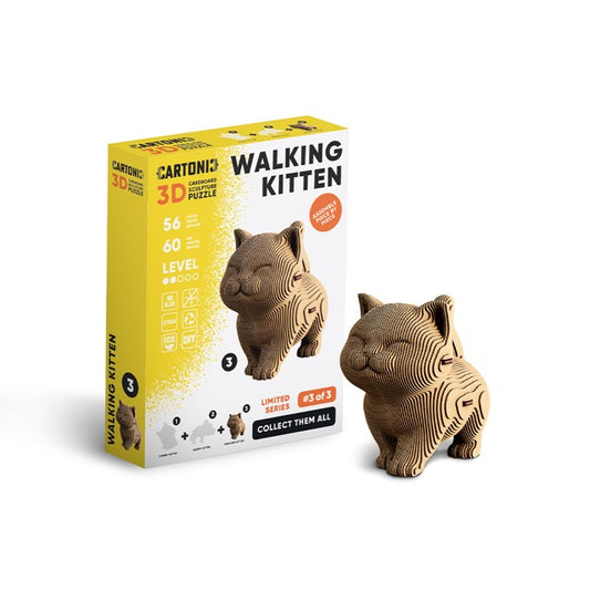 Cartonic 3D - Walking Kitten