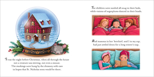 padded board book - the night before christmas