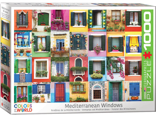 Mediterranean Windows 1,000 piece puzzle