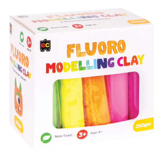 Fluoro modelling clay